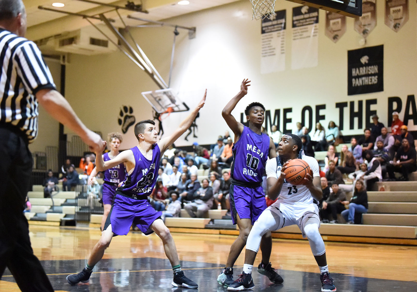 PHOTOS: Harrison Panthers (85) Mesa Ridge Grizzlies (66)